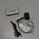 3 Port Digital Toslink Optical Fiber Audio Switch Splitter 3X1 (3 in 1 Out),3 Port Spdif Toslink Optical Switch for TV PS5 PS4 PS3 Xbox Blue-Ray DVD HDTV with Optical Cable