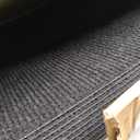 24"x 24" Carpet Tiles Peel and Stick 10Pcs, Non-Slip Carpets Squares (40 Sqft/Box, Black) - Indoor Outdoor Carpet Tiles, Self Adhesive DIY Installation for Room/Kitchen/Basement/Garage