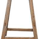 Rustic Wooden Stool, Handmade Reclaimed Wood Decor Seat