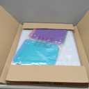 Becko US 1000 Piece Jigsaw Puzzle Board with 6 Sorting Trays & Felt Cover, Foldable Puzzle Mat with Auxiliary Lines for Puzzle Storage Saver, Lightweight & Portable, for 1000 Pieces Jigsaws Puzzles