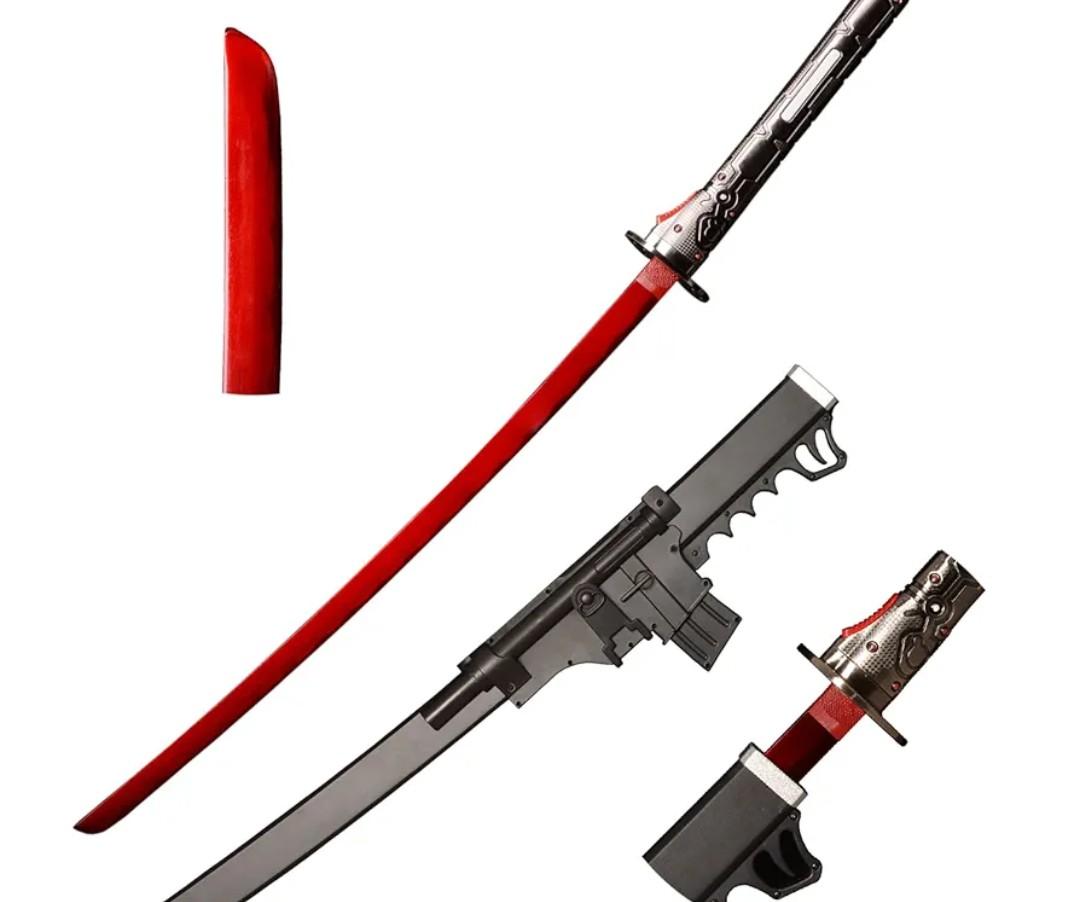 lkjad Katana Sword Japanese Game Cosplay Jetstream Sam, Metal Gear Rising:Revengeance a Variety of Options
