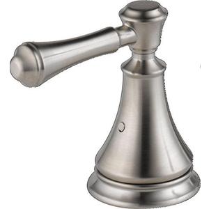 Delta Cassidy Brushed Nickel Lever Roman Tub Faucet Handle Set of 2, Stainless H697SS