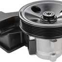 Power Steering Pump with Pulley & Reservoir Compatible with Jeep Grand Cherokee 4.0L L6 1999 2000 2001 2002 2003 2004, Replacement for 20-61607, 5080551AA