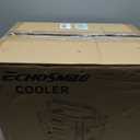 EchoSmile 20 Quart Insulated Cooler, Portable Hard Shell Ice Chest, Blue