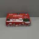 Max Fun 12Pcs Christmas Glasses Glitter Holiday Party Glasses Frames Christmas Decoration Accessories Costume Eyeglasses for Christmas Parties Holiday Favors (One Size Fits All)