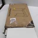 Lufeiya Small White Desk with Drawers - for Bedroom, 32 Inch Home Office Computer Desk with Fabric Storage Drawer and Bag, Study Writing Table for Small Spaces, White