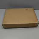 Hanobe Tiered Tray for Table Decor: 2 Tier Serving Stand Farmhouse Decorative Tray for Coffee Bar Centerpiece Rectangle Wood Display Stands Kitchen Counter (Rustic Brown) (15" x 12" x 1.9")