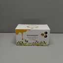 3x3 Inch Pure Beeswax Pillar Candles, White Natural Bees Wax Candles Set of 2, 50-55 Hour Long Burning, Unscented Smokeless and Dripless for Home Decor, Wedding, Dinner, Gifts (Ivory)