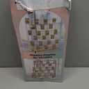 Earring Display for Vendors 6 Tier 42 Hooks Wood Earring Display Rack Holder for Earings Necklaces Rings Bracelets Keychains (White)