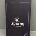 Dog Paw Neon Sign for Wall Decor, XOXO Paw & Bone LED Neon Light Decorations for Pet Store, Home, Living Room & Bedroom Decor, Dog Lovers' Home Wall Art Decor 16.5"x5.3"