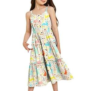 Easter Dress for Girls 11-12 Years Bunny Print Spring Summer Casual Loose Sundress Rabbit Graphic Party Dresses