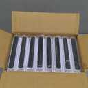 Lifewit 8 Pack 4" High Drawer Dividers 28-43.5cm/11-17" Adjustable Drawer Organizer for Clothes/Utensils, Expandable Drawer Separator in Dresser/Kitchen/Bedroom/Office Organization & Storage White