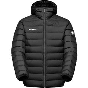 ammut Waymarker Insulated Hooded Jacket Men – 700 Fill Down Insulation, Waterproof, Eco-Friendly Jacket, Black, Medium