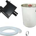 Universal Grease Bucket Accessory for Pellet Grills, Compatible with Traeger, Pit Boss, Z Grill and More Pellet Grill Parts