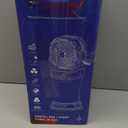 Misting Fan Portable Camping Fan 42800mAh Battery Powered with Remote Control, RGB Ambient Light with 2L Bucket, Battery Indicator, 120 Auto Oscillating, Timing Function, Grip Handle (Black)