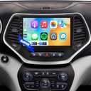 [2G+64G] Car Radio for Jeep Cherokee 2013-2018, Android 10 inch Touch Screen Cherokee Stereo with Carplay/Android Auto/EQ Audio/SWC/Bluetooth