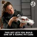 LEGO Icons Porsche 911 10295 Building Set, Collectible Turbo Targa, 2in1 Porsche Race Car Model Kit for Adults and Teens to Build, Gift Idea, Medium