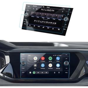 Car Screen Protector for 2024 2025 2023 2022 Volkswagen Taos(SE/SEL) Accessories Navigation Touchscreen Protector Film Tempered Glass HD Clear 8''