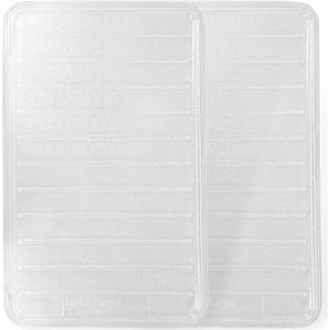 Blue Sky Extra-Durable Disposable Refrigerator Shelf Liners (Pack of 2) - 22"x13.75" | Premium Plastic Kitchen Organizers - Perfect for Busy Families & Easy Cleanup