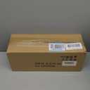 DILATATA Flower Arrangement with Wooden Vase 14" Artificial Flowers in Pot - Fake Flowers Roses Peonies Hydrangeas in Wooden Vase Potted Flower Centerpieces for Table Decor Living Room - Dried Orange