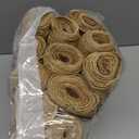 Buryeah Burlap Table Runners Farmhouse Khaki Jute Runner Rustic Country Wedding Burlap Table Runners for Birthday Engagement Party Home Dining Kitchen Decorations(12 Pack,12 x 108 Inch)