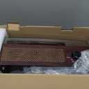 Vinyl Record Player Turntable with Built-in Bluetooth Receiver & 2 Stereo Speakers, 3 Speed 3 Size Portable Retro Record Player for Entertainment and Home Decoration (Brown)