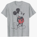 Disney Mickey & Friends Mickey Mouse Vintage Portrait T-Shirt, Size Small