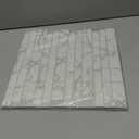 Art3d 10-Sheet Peel and Stick Backsplash, 12 in. x 12in. White Marble Design