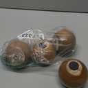 3 Inch Tall Wood Furniture Legs Round Bun Feet for Sofa Couch Cabinet Wooden Furniture Feet Soild Wood Replacement Bun Feet with Hardware Set of 4 (3.1 inch)