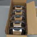 [10-Pack] Glass Meal Prep Containers with Lids, MCIRCO Food Storage Containers with Snap Locking Lids, Airtight Lunch Containers, Microwave, Oven, Freezer and Dishwasher (gray)