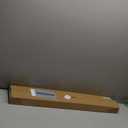 Love-KANKEI 36 Inch Long Floating Shelves Wall Mounted Set of 2, Large Wood Wall Shelves for Storage, Rustic Hanging Shelves for Display,Bedroom Living Room Bathroom Kitchen Office White