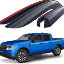 Goodyear Shatterproof Window Deflectors for Ford Maverick 2022-2025, Tape-on Rain Guards, Window Visors, Vent Deflector Visor, Car Accessories, 4 pcs. - GY008736