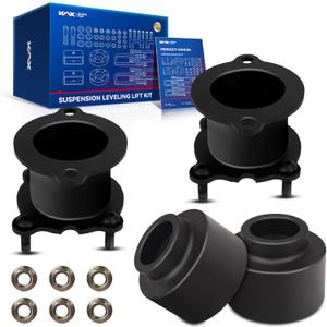 KAX 3" Front and 2" Rear Leveling Lift Kits Fit for 2002-2009 Chevy Trailblazer,2002-2009 GMC Envoy, Suspensions Struts Spacer Raise 3 Inch Front + 2 Inch Rear