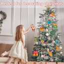 3 x 60pcs DIY Wooden Christmas Ornaments, Unfinished Wood Xmas Decorations Paintable Christmas Tree Ornaments for Christmas DIY Crafts