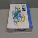 Drone for Kids and Beginner with Led Light, Small Indoor Home Rc Light Up Drone with 360 Flip, 2 Batteries, Kids Flying Toy Gift for Boy and Girl（Light Blue)