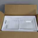 Large Buffet Risers Set of 5, 16"x8"x5" Display Stands, White Acrylic Food Risers for Party, Dessert Table, and Catering, Nesting and Stackable Display Risers