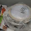 P&P CHEF Mixing Bowl with Lid Set of 7, Stainless Steel Nesting Salad Bowls for Cooking Serving Prepping, Clear Lids & Stackable Design, Size 4.6, 3.5, 3, 2, 1.5, 1, 0.7 Qt - Khaki