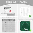 Dark Emerald Green Pinch Pleat Curtain with Tieback for Bedroom, Thermal Insulated Blackout Pleated Curtain with Hooks for Traverse Rod and Track, 52" W x 72" L, 1 Panel