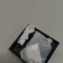 Aulumu A39 Geometric AirPods Pro 3 Case with Lock | Protective Cover with Nylon Buckle | Alloy Armour | Compatible with Apple AirPods Pro 3rd Generation Case (2025) - Transparent Gray (Translucent Grey)