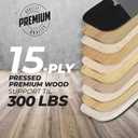 Yes4All Balance Board Sports Trainer, Surf Trainer Board With Adjustable Stoppers, Improve Core Strength and Balance Control, Full Black
