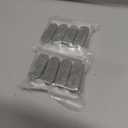 2 x Toilet Seat Bumper (Upgrade 3.0) Bidet Seat Bumpers with Strong Buffer and Adhesive Function for Bidet Attachment - Keep Your Toilet Seat More Secure and Comfortable!(4 Pieces)