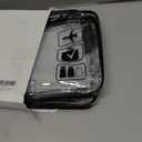 MODENGKONGJIAN TSA Approved Toiletry Bag, 3 Pcs Clear Toiletries Bags Quart Size Travel Makeup Cosmetic Bag for Women Men, Carry on Airport Airline Compliant Bag (Black)