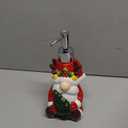 Hexagram Christmas Soap Dispenser, Christmas Kitchen Bathroom Decor, Xmas Santa Ceramic Soap Dispenser for Home Indoor Decorations, Xmas Refillable Lotion Essential Oil Dispensers with Pump