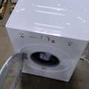 Euhomy Dryer, 3.5 Cu. Ft. 1500W Clothes Dryer, Stainless Steel Tumble Dryer with Exhaust Hose for Home, Apartment, Dorm, White