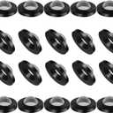 13 Pcs Hose Washer with Screen Filter Washers Stainless Steel & Black Rubber Filter Gasket for 1" Inlet, Fits 5/8" Washing Machine & 3/4" Garden Hose Connector