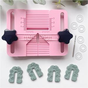 Keoker Polymer Clay Earring Drill Guide, Polymer Clay Earring Hole Drill Guide, Polymer Clay Earring Tools, Clay Earring Drill Guide Tool, Clay Tools, Drill Guide for Polymer Clay Jewelry Keoker Polymer Clay Earring Drill Guide, Polymer Clay Earring Hole Drill Guide, Polymer Clay Earring Tools, Clay Earring Drill Guide Tool, Clay Tools, Drill Guide for Polymer Clay Jewelry