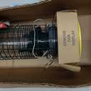 Brome Squirrel Solution 150 Squirrel-Proof Bird Feeder for Wild Birds 4 Stainless Steel Perches, 2.6 lb Seed Capacity, Chew-Proof, Free Seed Funnel Included