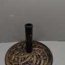 BACKYARD EXPRESSIONS PATIO HOME GARDEN 911554 21 Pound Umbrella Base, Bronze
