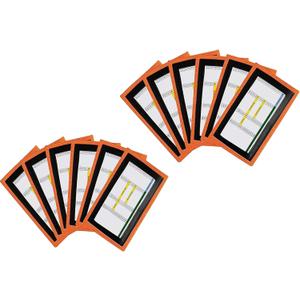 QB Playbook Wristband - Football Quarterback Play Wristbands for Adult and Youth - Wrist Coach for All Sports with 3 Compartments (Adult, 12-Pack, Orange)