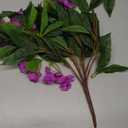 Artificial Impatiens Bouquet Flower Patio Lawn Garden Wedding Photo Decor (2Pcs)